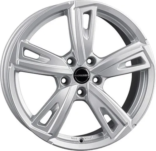BORBET DESIGN BU1 Felge 8.0Jx18 - Alufelge in silber, 18 Zoll, 5-Loch, ideal für sportliche Fahrzeuge mit hoher Traglast von 740 kg.