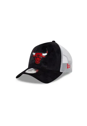 New Era A-Frame Trucker Cap - Check Chicago Bulls - Sportfan Neuartige Kopfbedeckungen, stylische A-Frame Snapback mit Chicago Bulls Design für Fans und Fashionliebhaber