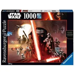 Clementoni® Puzzle Star Wars Das Erwachen der Macht (1000 Teile), 1000 Puzzleteile