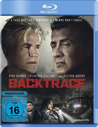 BACKTRACE - SYLVESTER STALLONE,MATTHEW MODINE,RYAN GUZMAN   BLU-RAY NEU