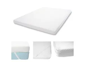 10cm Kaltschaum-Matratzentopper MCW-E63 - Bequeme Matratzenauflage für erholsamen Schlaf - Matratzenauflagen, 180x200cm Kaltschaum-Topper für optimalen Liegekomfort und ausgezeichnete Qualität, ideal für einen besseren Schlaf.
