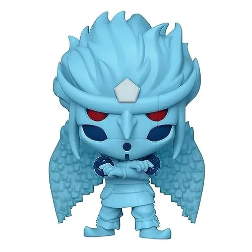 Funko Naruto Shippuden Figur Super Sized POP! Vinyl Kakashi (Perfect Susano'o) 15cm - Chibi Figuren – Detailreiche und beeindruckende 15cm Figur von Kakashi im Perfect Susano'o Design, ideal für Sammler und Naruto-Fans.