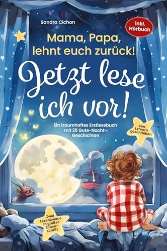 Mama, Papa, lehnt euch zurück: J von Sandra Cichon - Faszinierendes Kinderbuch für entspannte Vorlesestunden, ideal für Familien und fördert die Bindung zwischen Eltern und Kindern.