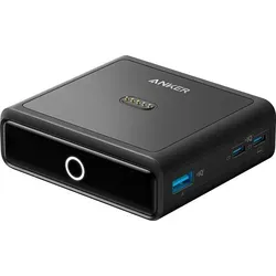 Anker Ladestation für Anker Prime Powerbank - 100W Schnellladeleistung, kabelloses Aufladen und kompakte GaN-Technologie für alle wichtigen Geräte