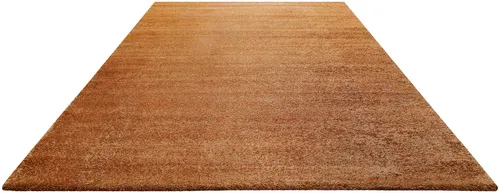 Homie Living Teppich Lido HL-822937, orange 80x150 cm - Teppich in rechteckiger Form, maschinell gewebt aus robustem Polypropylen. Ideal für jeden Raum, lichtecht und schallschluckend für mehr Wohnkomfort.