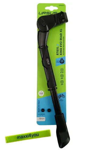maxxi4you Hinterbauständer King Evo XL 18mm - Robuster Hinterbauständer King Evo XL für Fahrräder von 27,5" bis 29". Mit extra großer Standfläche und verstellbarer Platte für hohe Stabilität auf unterschiedlichen Untergründen. Ideal für schwerere Modelle bis 35 kg.