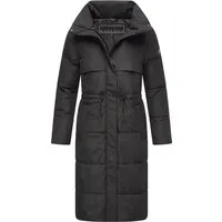 Navahoo Damen Winterjacke Der Wahnsinn – Lang & Funktional - Stylische Winterjacke mit langem Schnitt für extra Wärme. Aus recycelten Materialien gefertigt, bietet sie Schutz vor Nässe und hat praktische Details wie Kapuze und verstellbare Taille. Perfekt für kalte Tage in verschiedenen Farben und Größen.