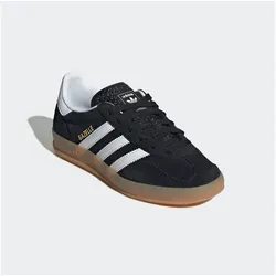 adidas Originals GAZELLE INDOOR Sneaker für Kinder schwarz 38 EU - Sportliche Sneaker für Kinder & Jugendliche in Core Black. Aus robustem Leder und Synthetik, ideal für den täglichen Einsatz. Bitte eine Größe größer bestellen!