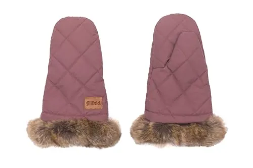 Fillikid Handwärmer Nuuk für Kinderwagen – Winddichter & wasserabweisender Handmuff - Stylischer Handwärmer für Kinderwagen mit abnehmbarem Kunstfellbesatz. Der weiche Innenstoff sorgt für Wärme, während der robuste Außenstoff vor Wind und Wetter schützt. Universell einsetzbar und leicht zu befestigen.