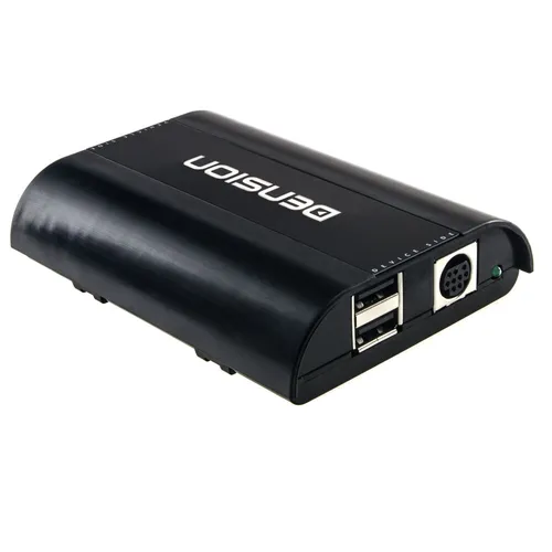 Dension DAB+U Interface für Werks-Autoradios - FM Transmitter mit USB-Anschluss, ermöglicht einfaches Nachrüsten von DAB+ für verbesserten Radioempfang und Klangqualität.