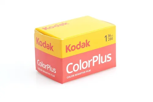 Kodak Color Plus 200 Kleinbildfilm - Farbnegativfilm 135 (35 mm), ISO 200, 36 Belichtungen für lebendige Farben und hohe Bildqualität
