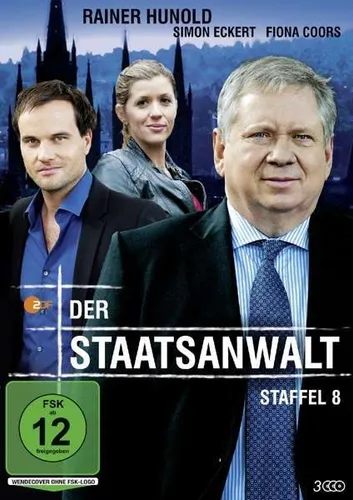 Der Staatsanwalt - Staffel 8 - Rainer Hunold, Fiona Coors - 3 DVD Box