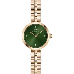 Daniel Wellington DW00100739 Damenarmbanduhr Elan Lumine 22mm - Rosa - Elegante Damenarmbanduhr mit 22 mm Gehäusedurchmesser und stilvollem grünen Zifferblatt. Hochwertige Verarbeitung und angenehmes Tragegefühl für jeden Anlass.