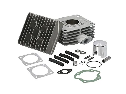 RESO Set: RESO-LT90-2-Kanal-Tuningzylinder, 90ccm, Alu mit Beschichtung - Simson S51, S53, KR51/2 Schwalbe