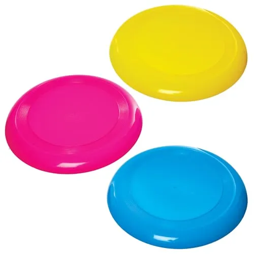 FN152 Große Frisbee-Flugscheiben 4er-Pack - Bunte Frisbee-Flugscheiben für den Garten, ideal für Kinder und Familien. Fördert aktive Spiele im Freien und sorgt für viel Spaß beim Werfen und Fangen.