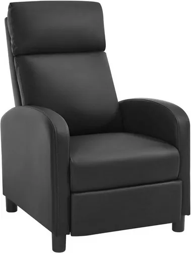 Woltu Relaxsessel mit Liegefunktion - Ergonomischer Lesesessel aus Kunstleder, mit mehrstufiger Verstellbarkeit für optimalen Komfort und maximale Belastbarkeit von 150 kg – ideal zum Entspannen und Relaxen.
