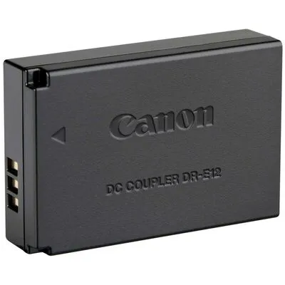 Canon DR-E12 DC Coupler 6785B001 - Gleichstromkoppler für EOS M und M100, ideal für ununterbrochene Stromversorgung bei Fotografie und Videografie.