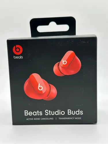 Beats Studio Buds – Kabellose Bluetooth In-Ear Kopfhörer mit Noise-Cancelling - Kopfhörer mit aktiver Geräuschunterdrückung, schweißbeständig und ideal für Sport. Bis zu 24 Stunden Wiedergabe mit Ladecase und kompatibel mit Apple und Android.