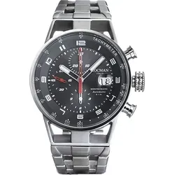 Locman Italy Automatikuhr Montecristo - Hochwertige Herrenuhr aus Edelstahl und Titan, 100m wasserdicht, mit modernem Design und präzisem Automatikwerk für stilbewusste Männer.