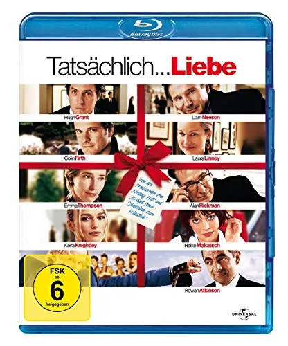 Tatsächlich Liebe [Blu-ray] - Romantische Komödie über die verschiedenen Facetten der Liebe, ideal für einen gemütlichen Filmabend.