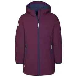 Trollkids Wintermantel "Stavanger" in Lila, Größe 140 - Funktionsjacke für Kinder, wasserdicht mit 6.000 mm Wassersäule, atmungsaktiv und wärmeisolierend – ideal für kalte Wintertage.