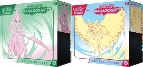 Pokémon PKM KP04 Top-Trainer Box DE - Ultimative Sammlung für Fans, inklusive hochwertiger Karten und Spielzubehör