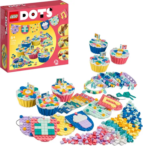 LEGO 41806 Ultimatives Partyset - LEGO DOTS Set für kreative Partys, neu und originalverpackt, ideal für Kinder ab 6 Jahren, fördert die Kreativität und das Design.