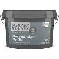 Schöner Wohnen Betondesign-Optik Versiegelung Grau