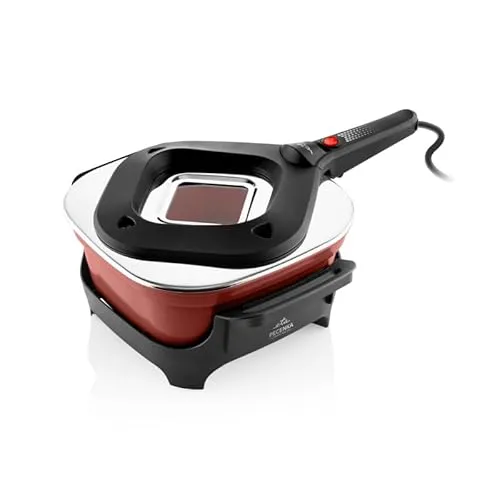 eta Elektrische Pfanne Ceramic Natura, 475 W - Die eta Elektrische Pfanne mit hochwertiger Keramikbeschichtung ermöglicht schonendes und fettfreies Kochen. Die gleichmäßige Hitzeverteilung sorgt für perfekte Ergebnisse und eine einfache Reinigung.