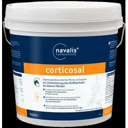 corticosal® HORSE 5kg Eimer - Tiergesundheit - Spezielle Mikronährstoffe zur Unterstützung bei Equinem Cushing Syndrom, steigert Vitalität und Lebensqualität betroffener Pferde.