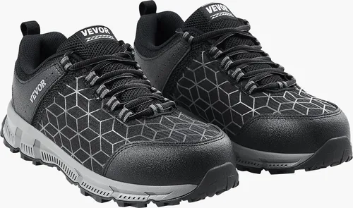 VEVOR Sicherheitsschuhe Herren, EU-Größe 41,5 - Herren Industrie & Handwerk Stiefel mit Aluminium-Zehenkappe für verbesserten Schlag- und Durchstoßschutz, ideal für Bauarbeiter in anspruchsvollen Umgebungen.