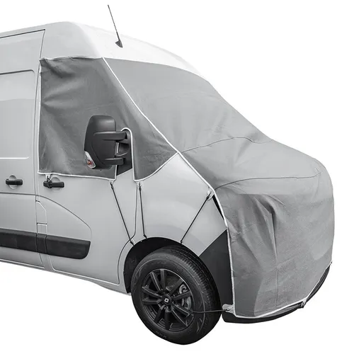 Frontscheiben-Abdeckung für Renault Master ab 04-2010 - Schutz gegen Frost und UV-Strahlen, ideal für den ganzjährigen Einsatz und perfekt maßgeschneidert für Renault Master.