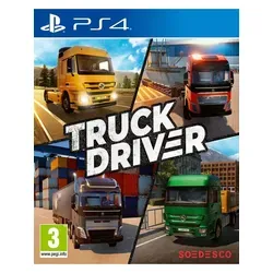 Truck Driver - Sony PlayStation 4 - Realistischer Lkw-Simulator - PS4 Spiel, erlebe das authentische Lkw-Fahren und baue dein eigenes Transportunternehmen auf.