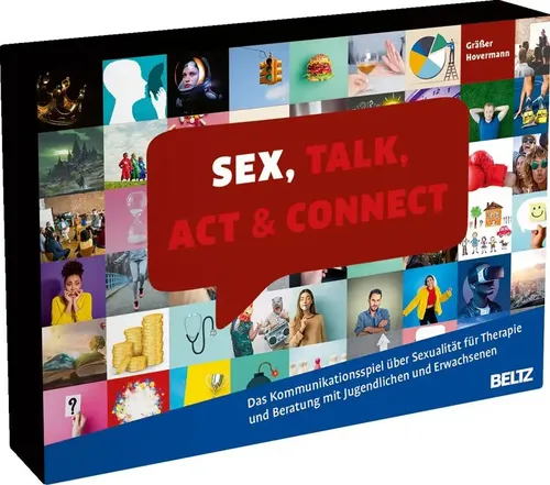 Sex, Talk, Act & Connect von Melanie Gräßer - Sonstiges Buch über Psychotherapie, bietet innovative Ansätze zur Verbesserung der Kommunikation in Beziehungen.