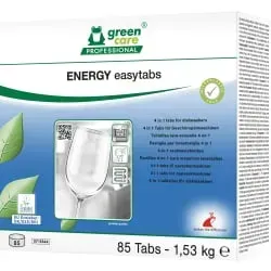 TANA green care Spülmaschinentabs ENERGY easytabs 0715844 – 85 Tabs - Die TANA green care Spülmaschinentabs ENERGY easytabs bieten umfassende Reinigungskraft in einem Tab. Mit biologisch abbaubarer Folie und effektiver Reinigung für strahlendes Geschirr.