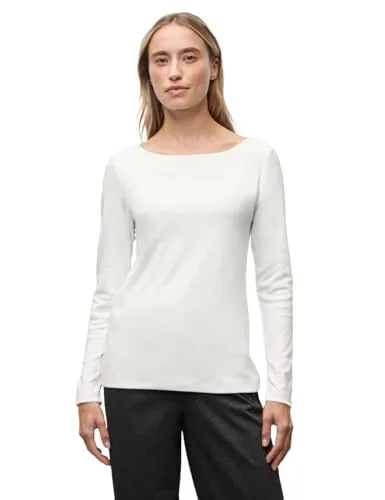 STREET ONE Langarmshirt Style Lanea mit U-Boot Ausschnitt - Shirt für Damen, aus atmungsaktivem Jersey, pflegeleicht und ideal für einen lässigen Look. Perfekt für den Alltag und kombinierbar mit vielen Outfits.