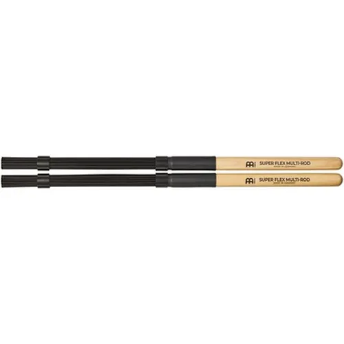 Meinl Stick & Brush Super Flex Multi-Rod Nylon - Vielseitige Drumsticks für leisen Spielkomfort - Stöcke für Drums und Percussion, mit flexiblen Nylonstäben für einen sanften Attack und anpassbare Spreizung für individuellen Sound.