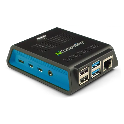 NComputing Thin Client RX420 RDP für Windows - Komplettsystem mit VESA Bracket - PC Desktops & All-in-Ones, leistungsstarkes und flexibles Komplettsystem für effizientes Arbeiten mit Windows.