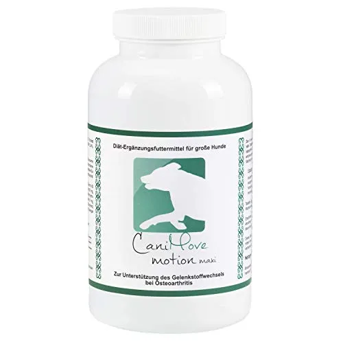 CaniMove Motion Maxi - Gelenktabletten für große Hunde - Gelenk- & Knochenschutz für Hunde, ganzheitliche Unterstützung bei degenerativen Problemen mit innovativer Rezeptur für aktive Gelenkgesundheit.