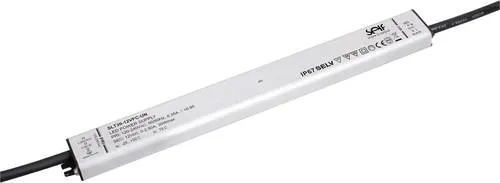SLT30-24VFC-UN - LED-Trafo 30 W, 24 V DC - Sonstige Elektroinstallationsartikel, kompaktes und flickerfreies Design, ideal für verschiedene LED-Anwendungen mit Schutz gegen Überlast und Kurzschluss.
