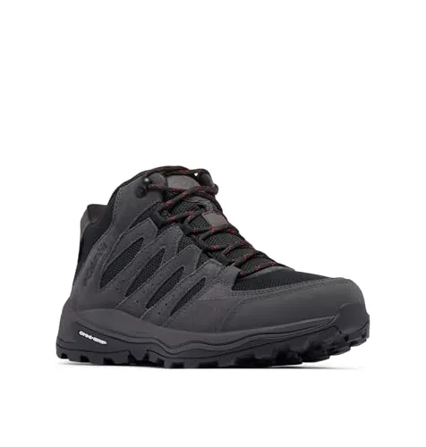 COLUMBIA REDMONDTM IV MID WATERPROOF Wanderschuh, Gr. 46, rot - Wasserdichte Wanderschuhe mit TechliteTM-Dämpfung für optimalen Komfort und Unterstützung auf jedem Terrain. Ideal für Abenteuer in der Natur!