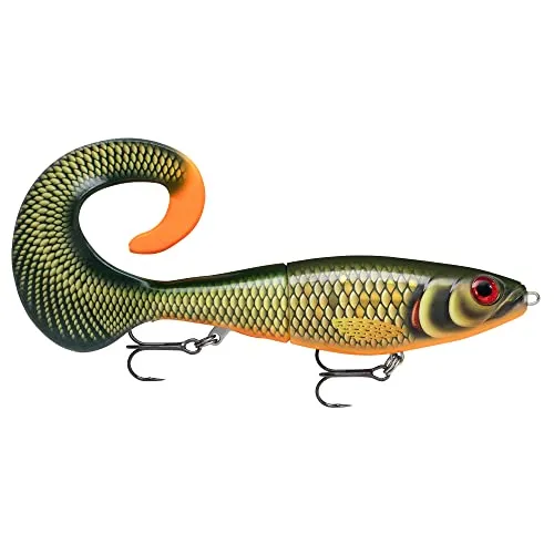 Rapala - X-Rap Otus Angelköder - Kunstköder mit ABS-Körper und weichem PVC-Fischschwanz - Süßwasser Spinnköder - Lauftiefe 0.5-1m - Fischköder 17cm, 40g - Hergestellt in Estland - Scaled Baitfsh