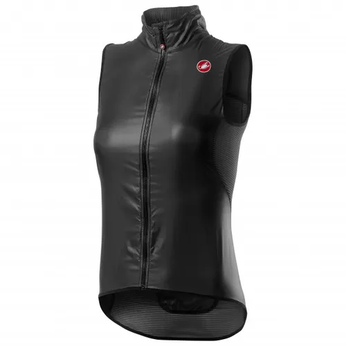 Castelli Aria Damen Bikeweste - Dunkel Grau - XL - Ultraleichte Damen Bikeweste mit winddichtem Material an der Vorderseite und atmungsaktivem Netzstoff am Rücken. Ideal für optimale Bewegungsfreiheit und kleinen Packmaß – perfekt für jede Radtour!