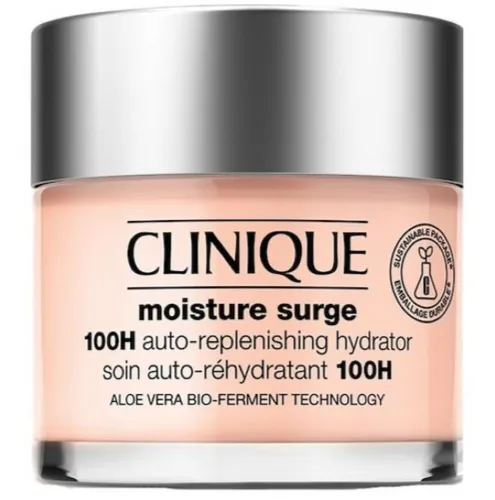 CLINIQUE Moisture Surge™ 100H Auto-Replenishing Hydrator - Premium Gesichtspflege mit intensiv feuchtigkeitsspendender Gel-Creme, die die Haut 100 Stunden lang hydratisiert und das hauteigene Hydratisierungssystem aktiviert.