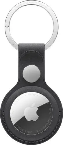 Apple AirTag FineWoven Key Ring - Black - Handy-Zubehör mit umweltfreundlichem Design, aus 68% recyceltem Material, schützt Ihr AirTag sicher und stilvoll.