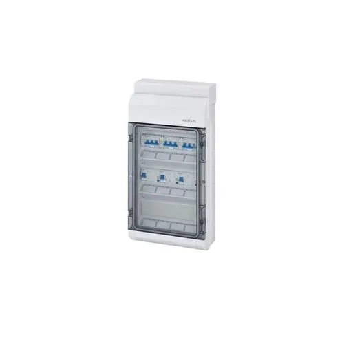 Hensel Ladeverteiler KV EV 11kW 3100 - Praktischer Ladeverteiler für 3 Ladepunkte mit 11kW, IP65 geschützt und ideal für den Einsatz in der Energieversorgung. Robuste Kunststoffkonstruktion für zuverlässige Leistung.