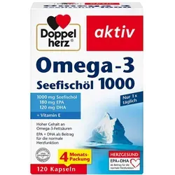Doppelherz Omega-3 Seefischöl 1000 Kapseln