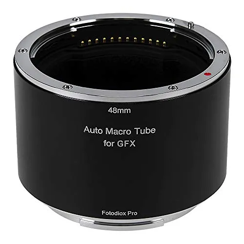 Fotodiox Pro 48mm Automatic Macro Extension Tube Compatible with Fujifilm GFX G-Mount Cameras