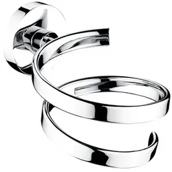 Nimco Unix Fönhalter Chrom Un 13011-26 - Eleganter Fönhalter aus verchromtem Messing für eine stilvolle Aufbewahrung Ihres Haartrockners. Robuste Qualität und einfache Montage für jedes Badezimmer.