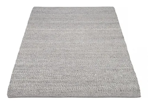OCI DIE TEPPICHMARKE Teppich FAVORIT 140x200 cm, grau - Handgewebter Teppich aus Indien, 12 mm hoch, ideal für stilvolle Wohnräume mit hohem Komfort und Qualität. Pflegeleicht und langlebig.
